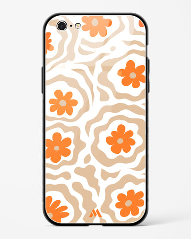 Retro Bloom Glass Case Phone Cover (Apple)