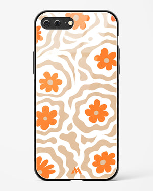 Retro Bloom Glass Case Phone Cover (Apple)