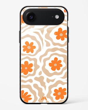 Retro Bloom Glass Case Phone Cover (Apple)