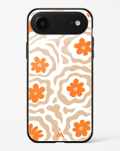 Retro Bloom Glass Case Phone Cover (Apple)