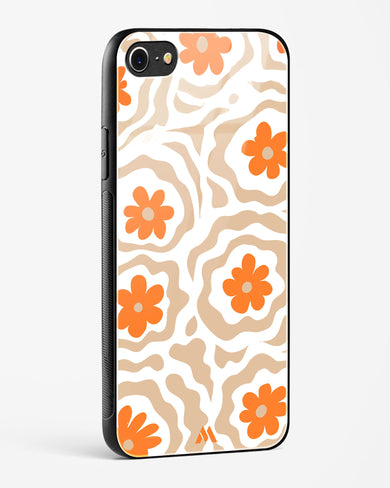 Retro Bloom Glass Case Phone Cover (Apple)
