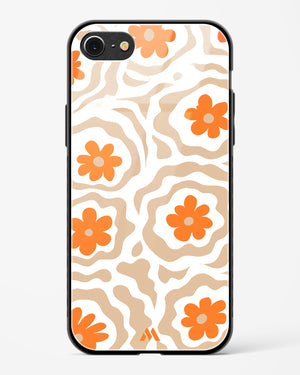 Retro Bloom Glass Case Phone Cover (Apple)