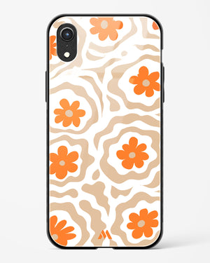 Retro Bloom Glass Case Phone Cover (Apple)