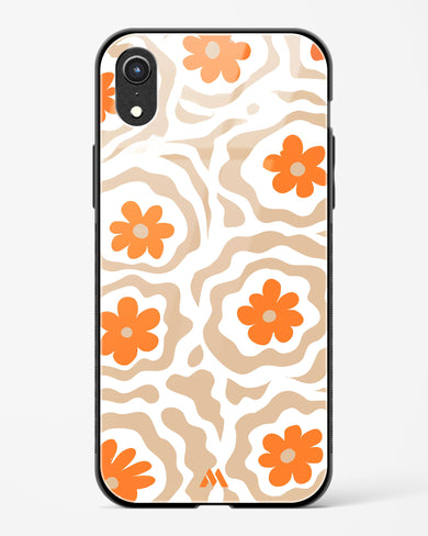 Retro Bloom Glass Case Phone Cover (Apple)