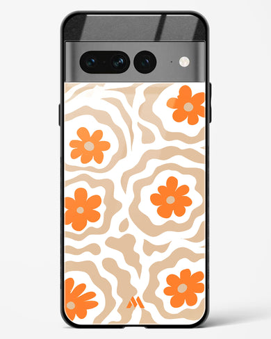 Retro Bloom Glass Case Phone Cover (Google)