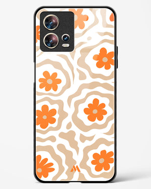 Retro Bloom Glass Case Phone Cover (Motorola)
