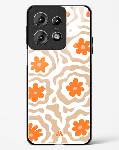 Retro Bloom Glass Case Phone Cover (Motorola)