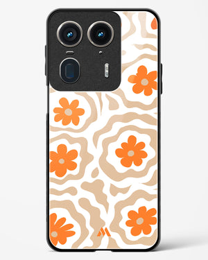 Retro Bloom Glass Case Phone Cover (Motorola)