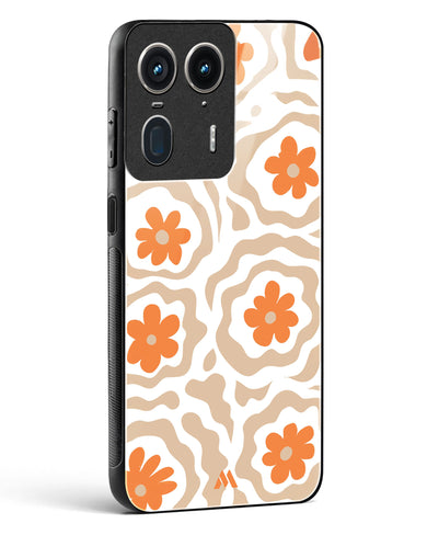 Retro Bloom Glass Case Phone Cover (Motorola)
