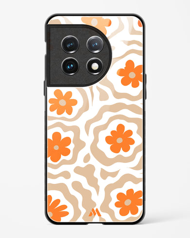 Retro Bloom Glass Case Phone Cover (OnePlus)