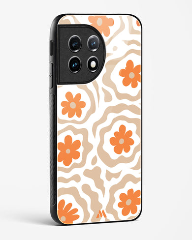 Retro Bloom Glass Case Phone Cover (OnePlus)