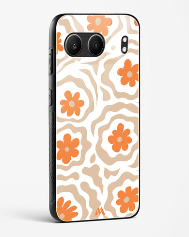 Retro Bloom Glass Case Phone Cover (OnePlus)