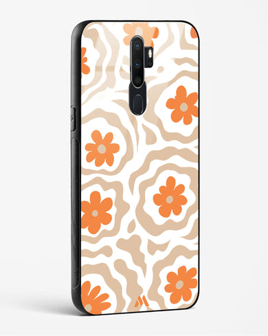 Retro Bloom Glass Case Phone Cover (Oppo)