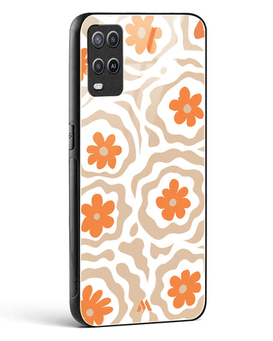 Retro Bloom Glass Case Phone Cover (Oppo)