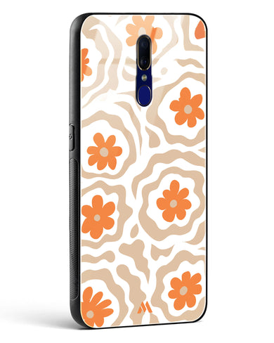 Retro Bloom Glass Case Phone Cover (Oppo)