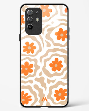 Retro Bloom Glass Case Phone Cover (Oppo)