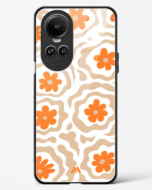 Retro Bloom Glass Case Phone Cover (Oppo)