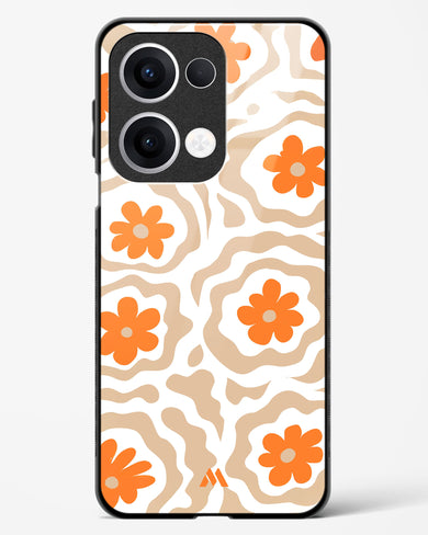 Retro Bloom Glass Case Phone Cover (Oppo)
