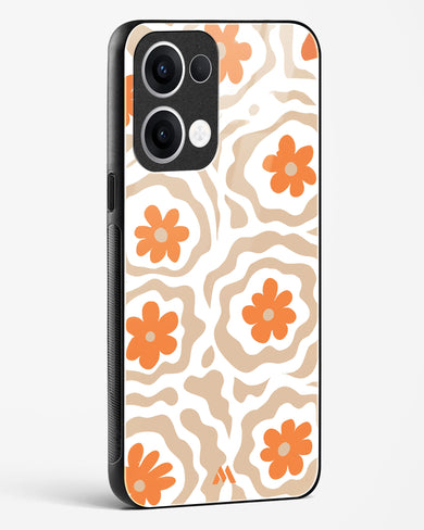 Retro Bloom Glass Case Phone Cover (Oppo)