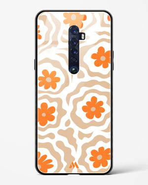 Retro Bloom Glass Case Phone Cover (Oppo)