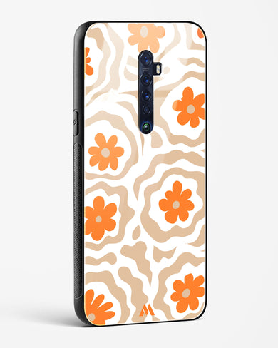 Retro Bloom Glass Case Phone Cover (Oppo)