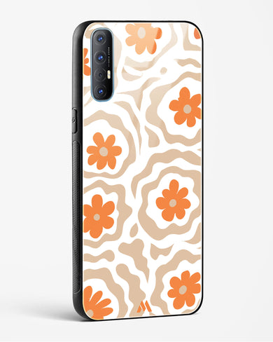 Retro Bloom Glass Case Phone Cover (Oppo)