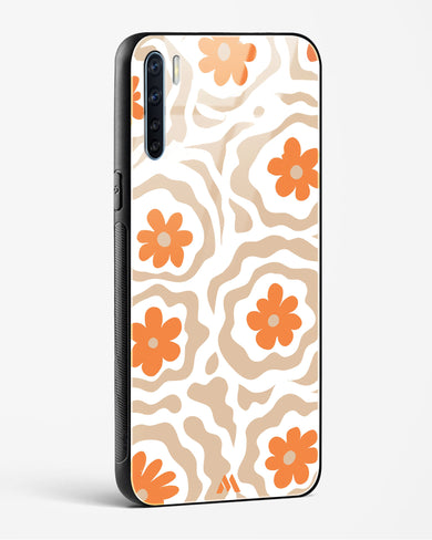 Retro Bloom Glass Case Phone Cover (Oppo)