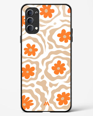 Retro Bloom Glass Case Phone Cover (Oppo)