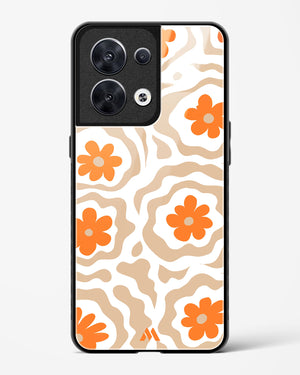 Retro Bloom Glass Case Phone Cover (Oppo)