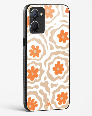 Retro Bloom Glass Case Phone Cover (Realme)