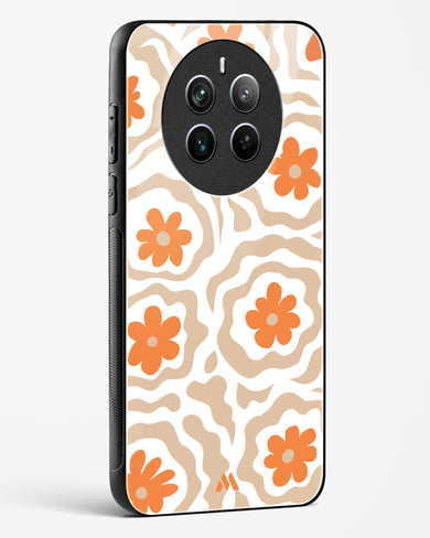 Retro Bloom Glass Case Phone Cover (Realme)