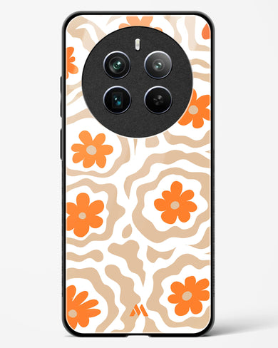 Retro Bloom Glass Case Phone Cover (Realme)