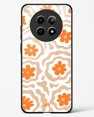 Retro Bloom Glass Case Phone Cover (Realme)