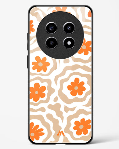 Retro Bloom Glass Case Phone Cover (Realme)