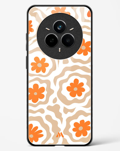 Retro Bloom Glass Case Phone Cover (Realme)