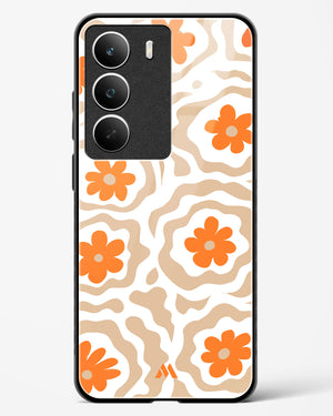 Retro Bloom Glass Case Phone Cover (Realme)