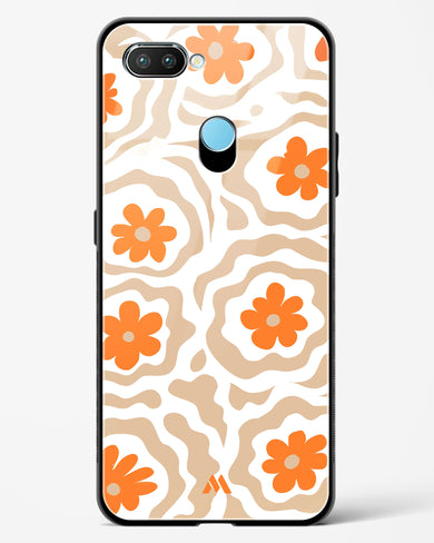 Retro Bloom Glass Case Phone Cover (Realme)