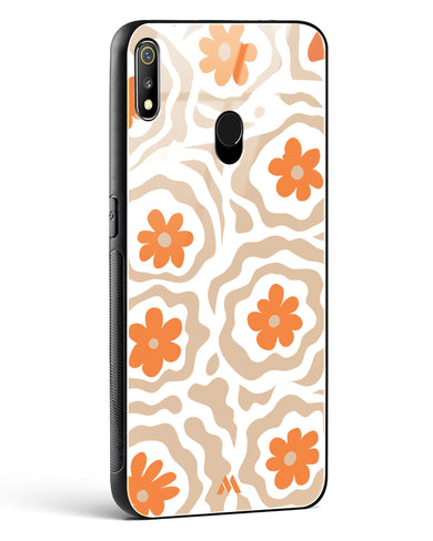 Retro Bloom Glass Case Phone Cover (Realme)