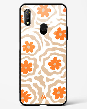 Retro Bloom Glass Case Phone Cover (Realme)