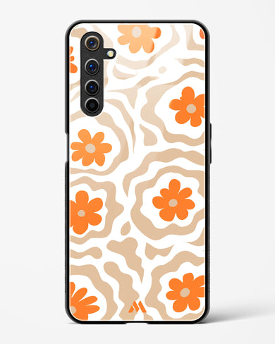 Retro Bloom Glass Case Phone Cover (Realme)
