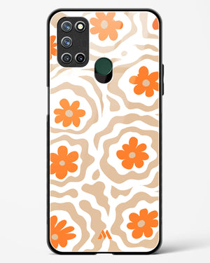 Retro Bloom Glass Case Phone Cover (Realme)