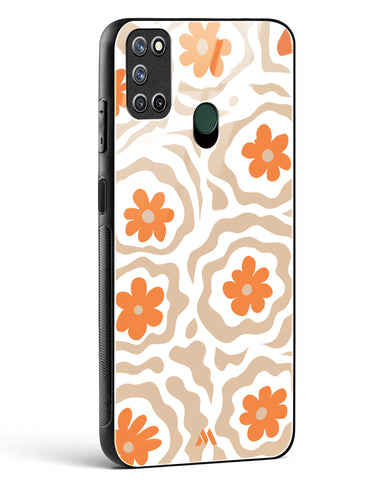 Retro Bloom Glass Case Phone Cover (Realme)