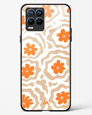 Retro Bloom Glass Case Phone Cover (Realme)