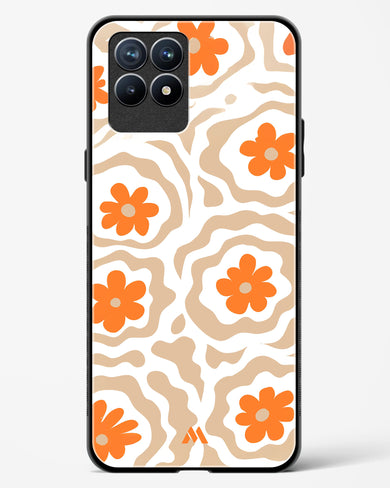 Retro Bloom Glass Case Phone Cover (Realme)