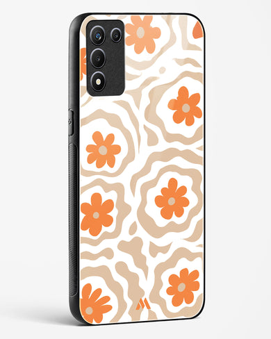 Retro Bloom Glass Case Phone Cover (Realme)