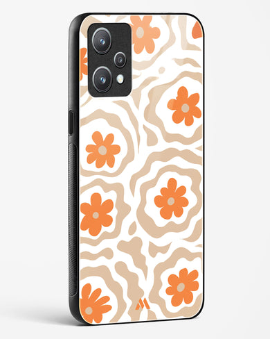 Retro Bloom Glass Case Phone Cover (Realme)