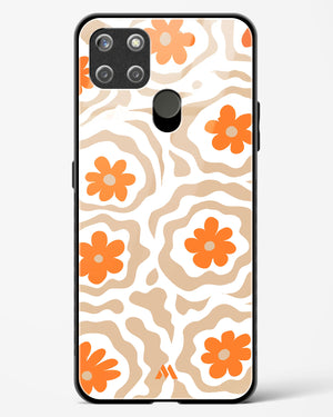 Retro Bloom Glass Case Phone Cover (Realme)