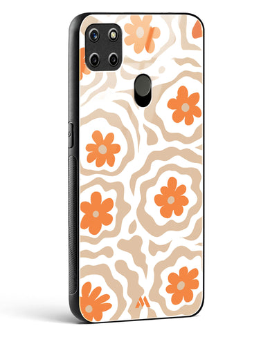 Retro Bloom Glass Case Phone Cover (Realme)