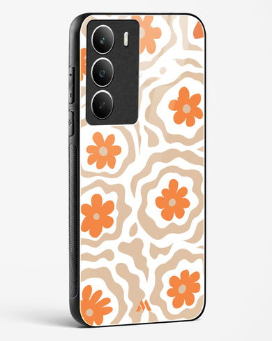 Retro Bloom Glass Case Phone Cover (Realme)