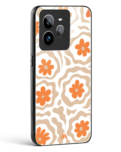 Retro Bloom Glass Case Phone Cover (Realme)